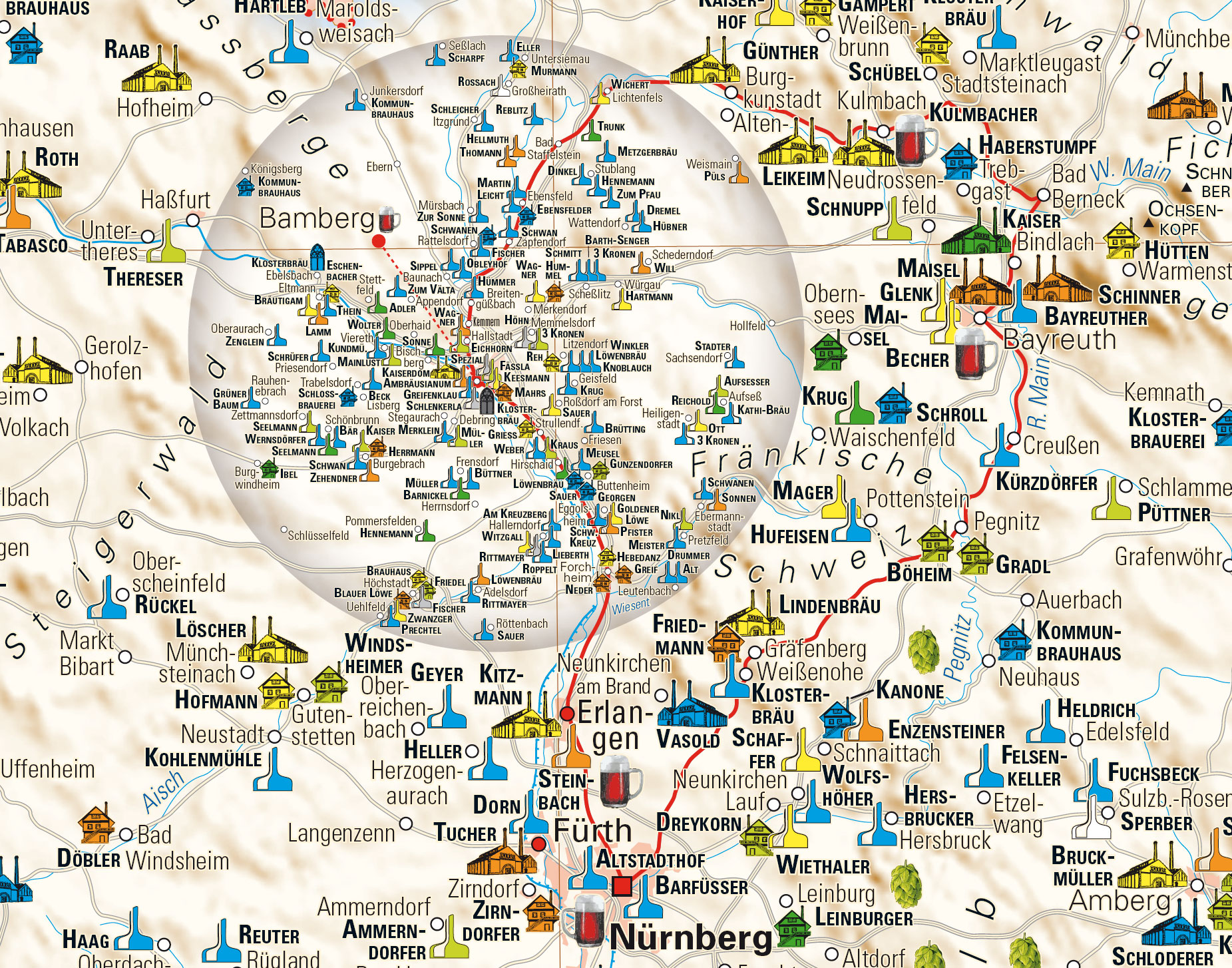 56. Franken – Bierregion Nr.1 | Franken sind keine Baiern